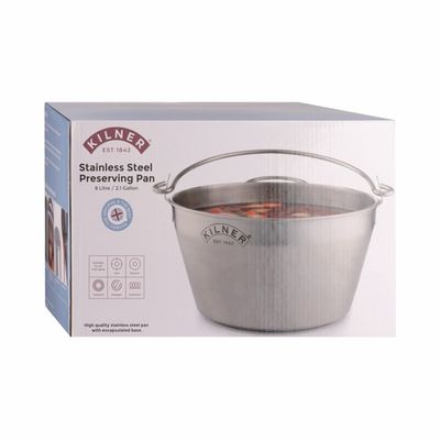 KILNER JAM PAN S/STEEL