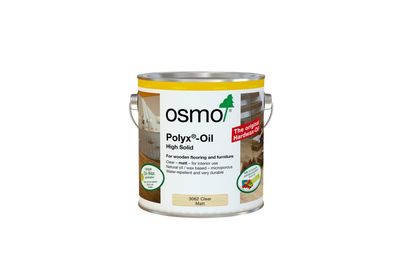 OSMO POLYX OIL CLEAR MATT 2.5LT (3062)