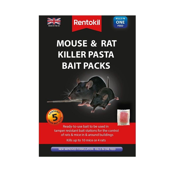 Mouse &amp; Rat Killer Pasta Bait 5 Sachet FMR51