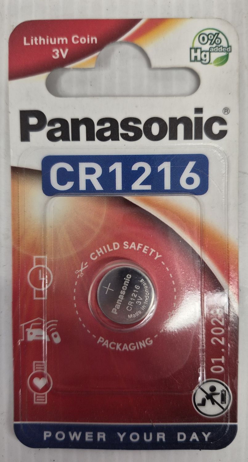 PANASONIC CR1216 LITHIUM BATTERY