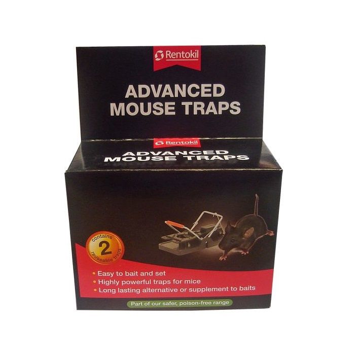 RENTOKIL ADVANCE MOUSETRAP TWIN FM106
