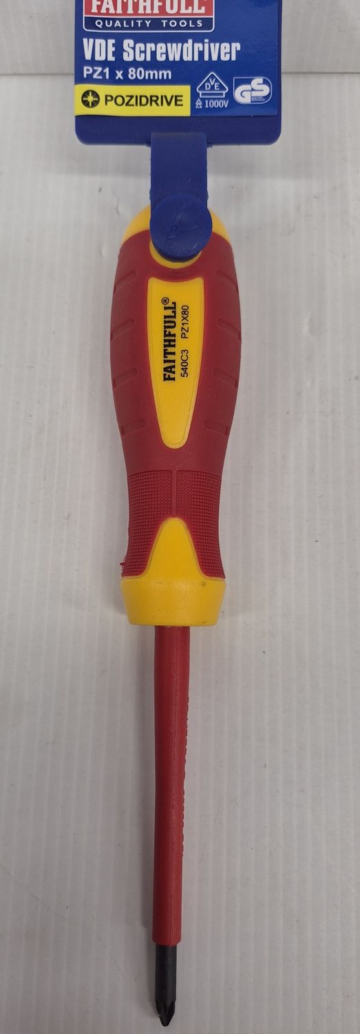 PZ1 X 80MM VDE SCREWDRIVER