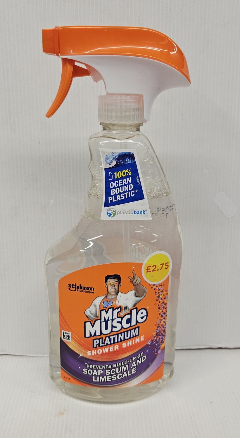 MR MUSCLE 750ML PLATINUM SHOWER PM