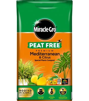 MIRACLE GRO MED CITRUS PEAT FREE 10L