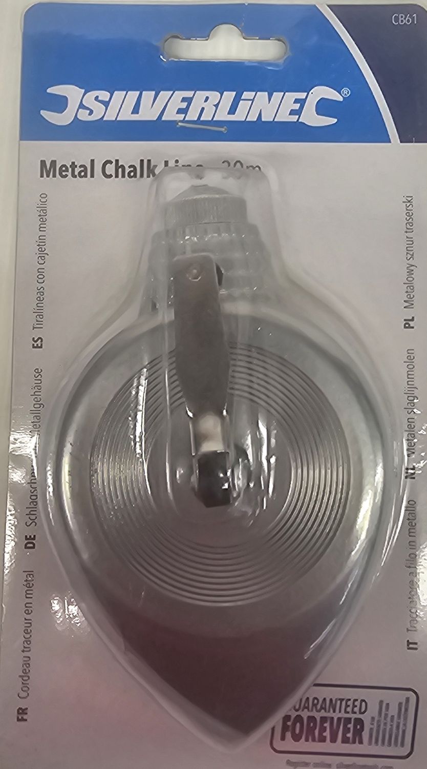 METAL CHALK LINE 30M