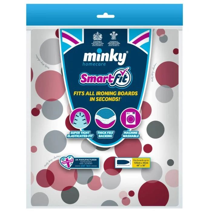 Minky Smart Fit Ironing Board Cover 125 X 45