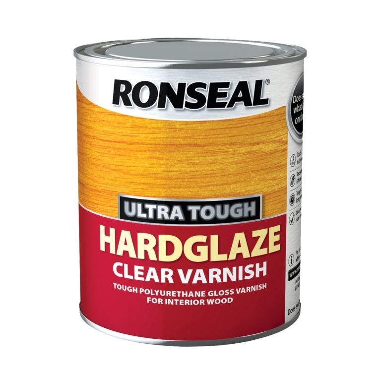 RONSEAL U/T VARNISH HARDGLAZE 750ML