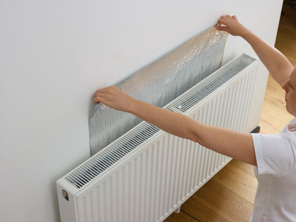 Radiator foil 500mm x 4m