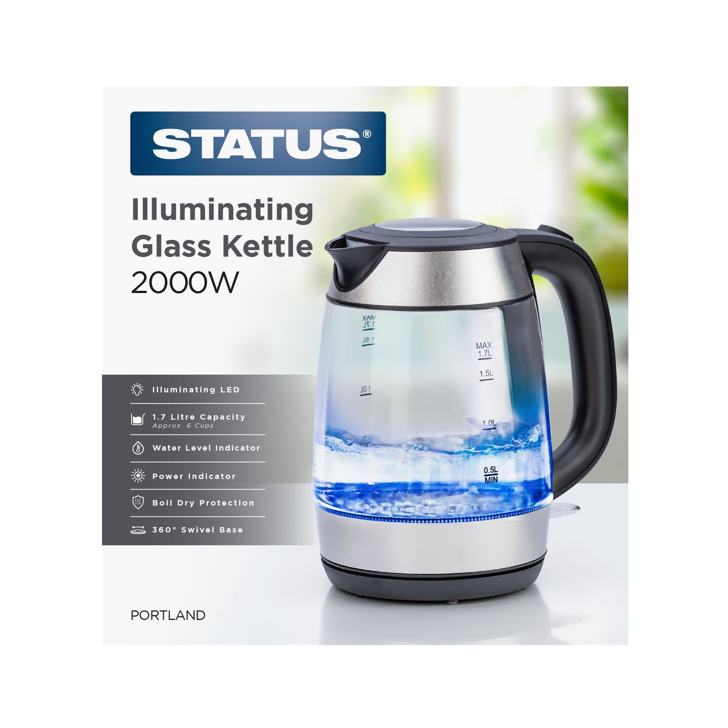 Portland Glass Kettle