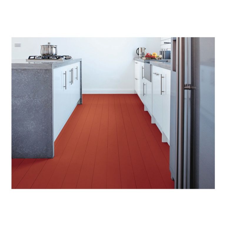 RONSEAL DIAMOND HARD FLOOR PAINT TILE RED SATIN 750ML 35750