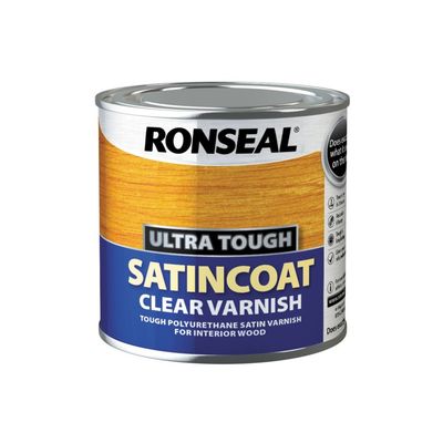 RONSEAL ULTRA TOUGH VARNISH SATIN 250ML