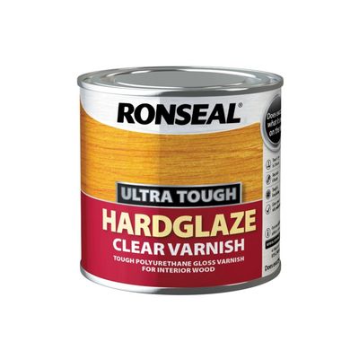RONSEAL ULTRA TOUGH VARNISH HARDGLAZE 250ML
