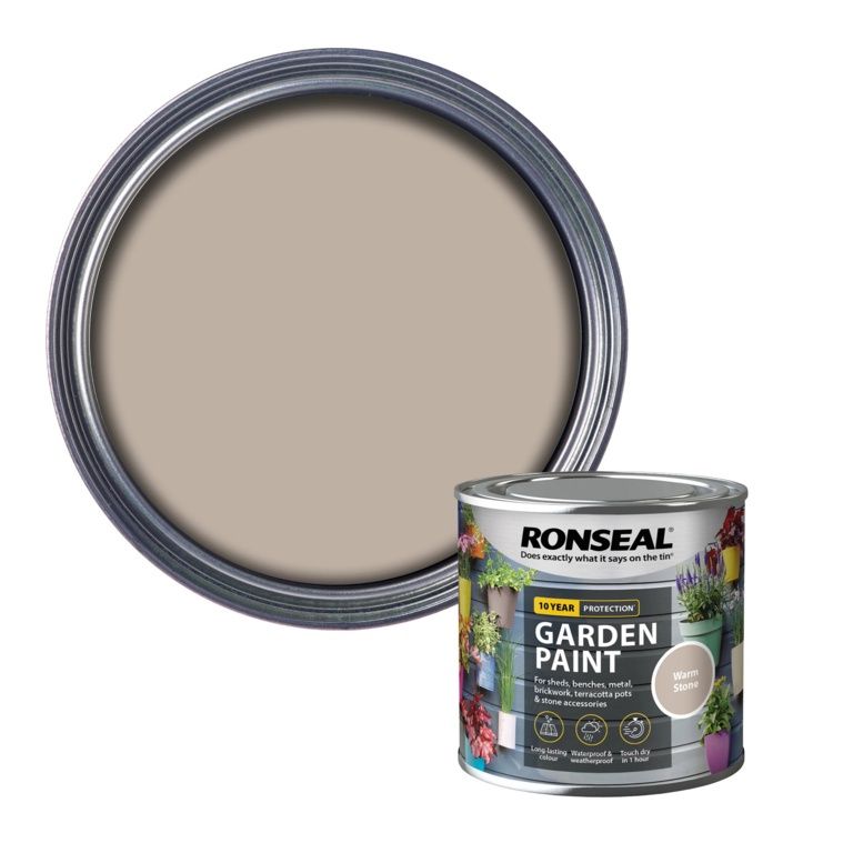 RONSEAL GARDEN PAINT WARM STONE 250ML