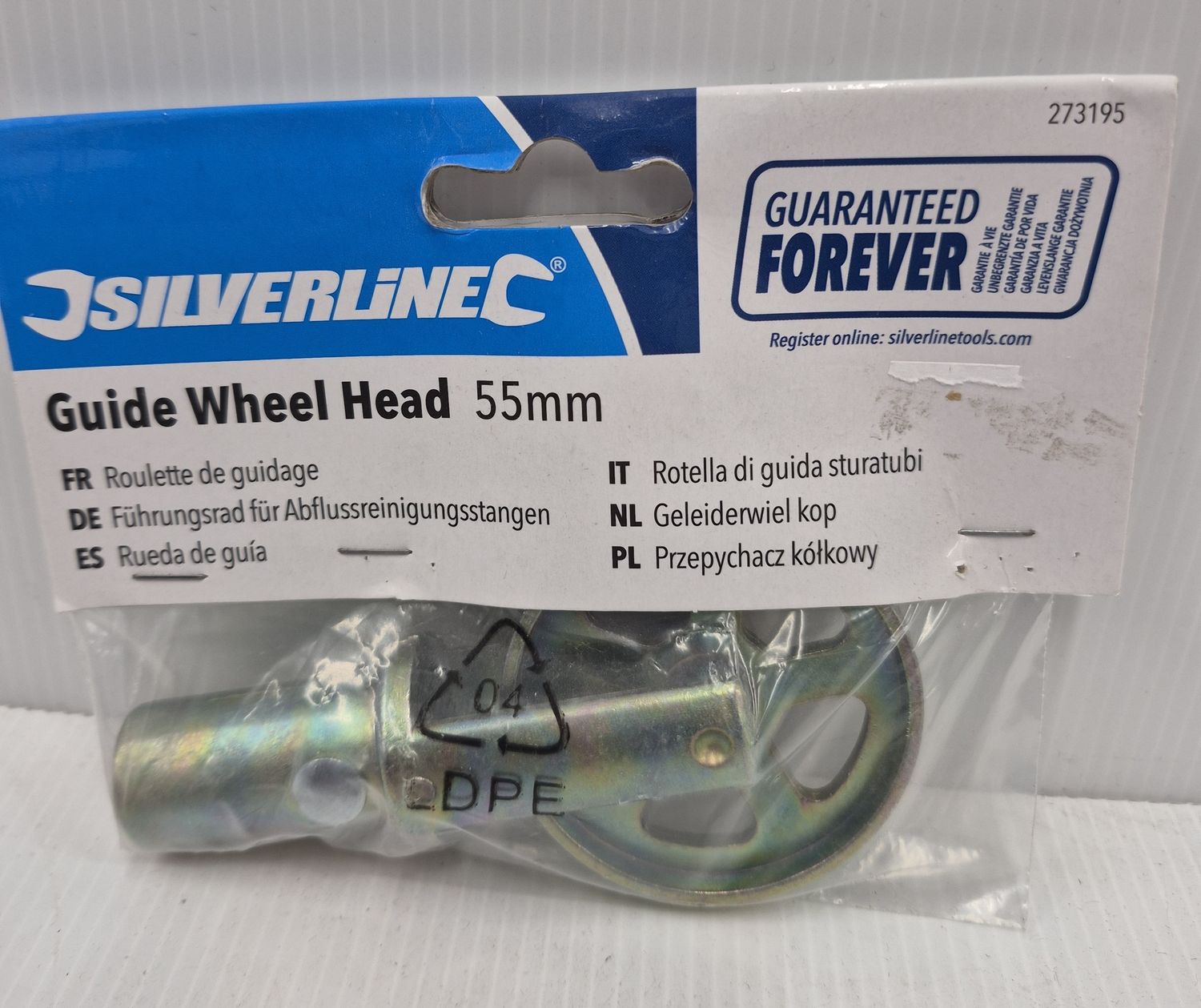 Silverline Guide Wheel Head 55mm