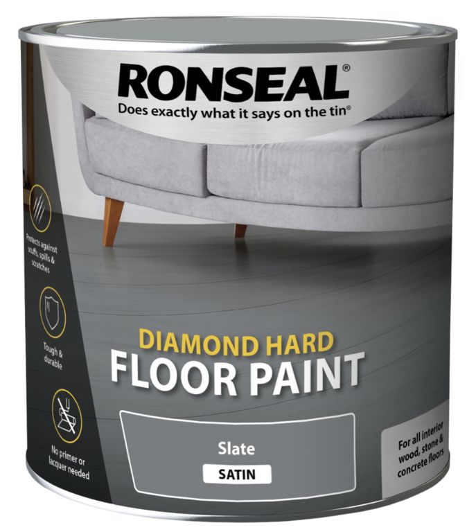 RONSEAL FLOOR PAINT SLATE 2.5L
