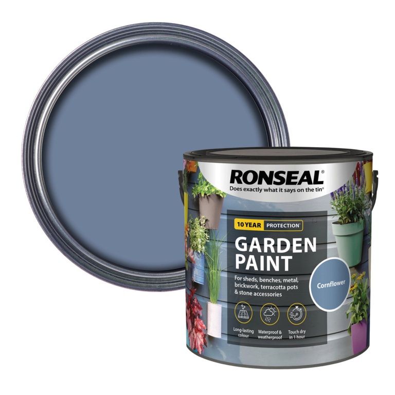 RONSEAL GARDEN PAINT CORNFLOWER 2.5L