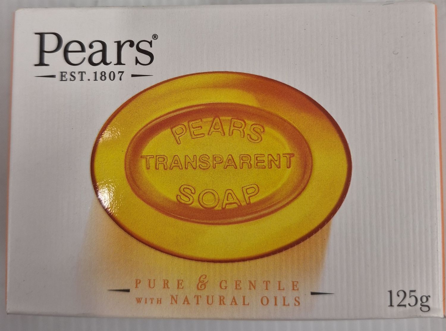 PEARS SOAP 100G TRANSPARENT AMBER