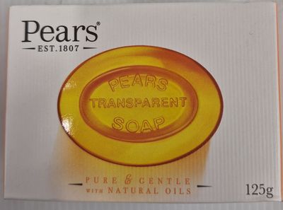PEARS SOAP 100G TRANSPARENT AMBER
