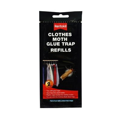 Rentokil FMP14 Clothes Moth Glue Trap Refill 2Pk