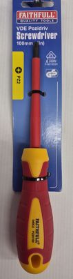 PZ2 X 100MM VDE SCREWDRIVER