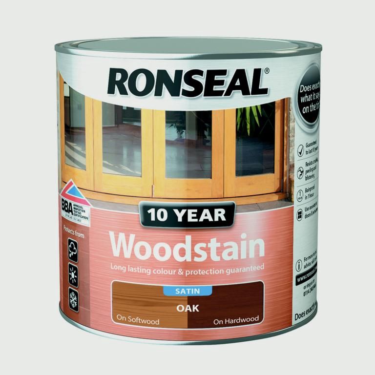 RONSEAL 10 YEAR WOODSTAIN OAK 750ML