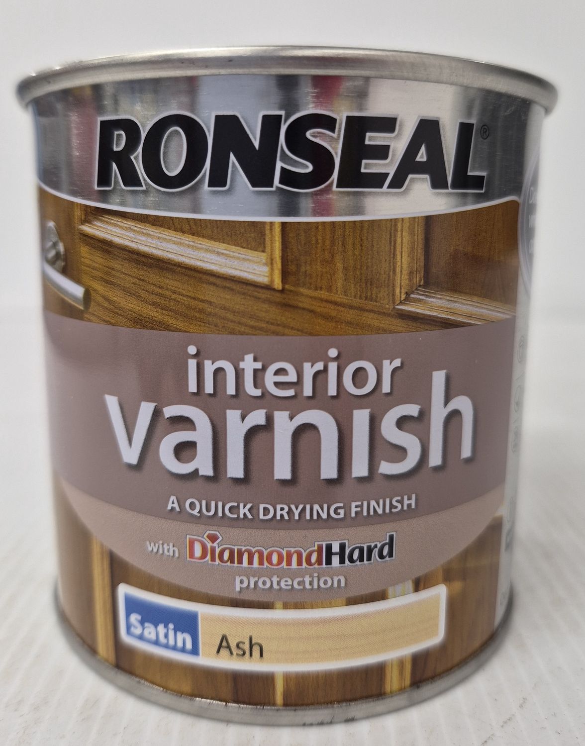 RONSEAL INTERIOR VARNISH SATIN ASH 250ML
