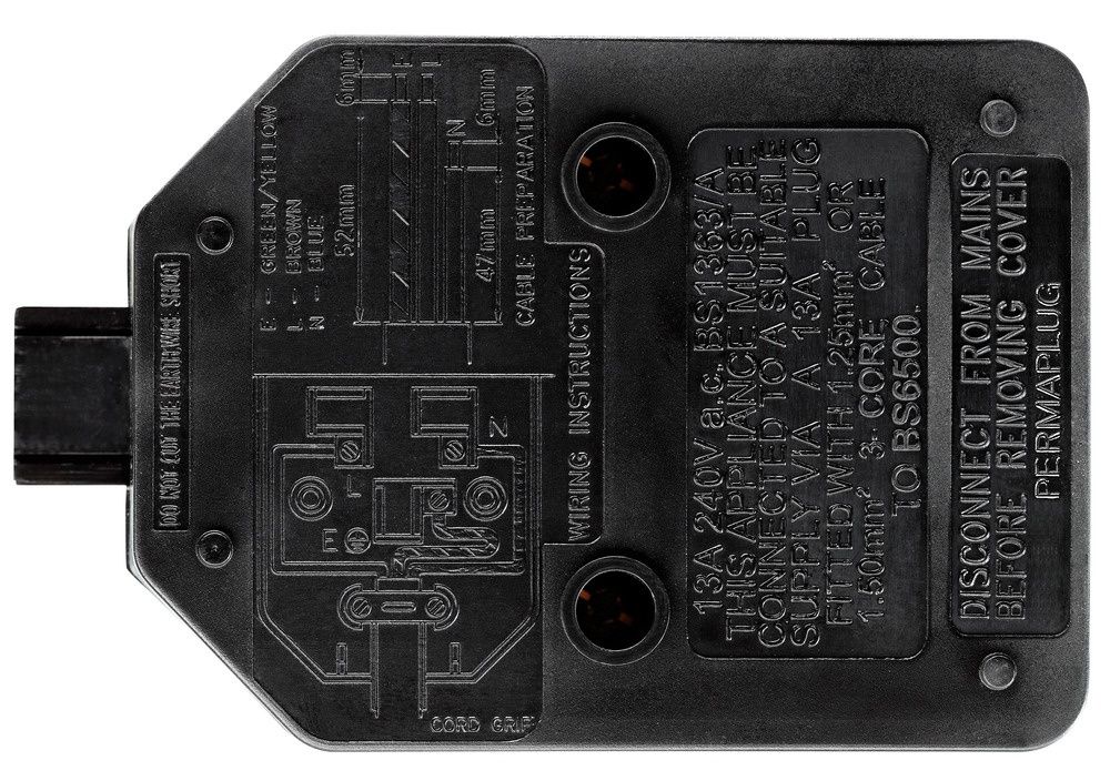 Permaplug Trailing Rubber Socket 13A