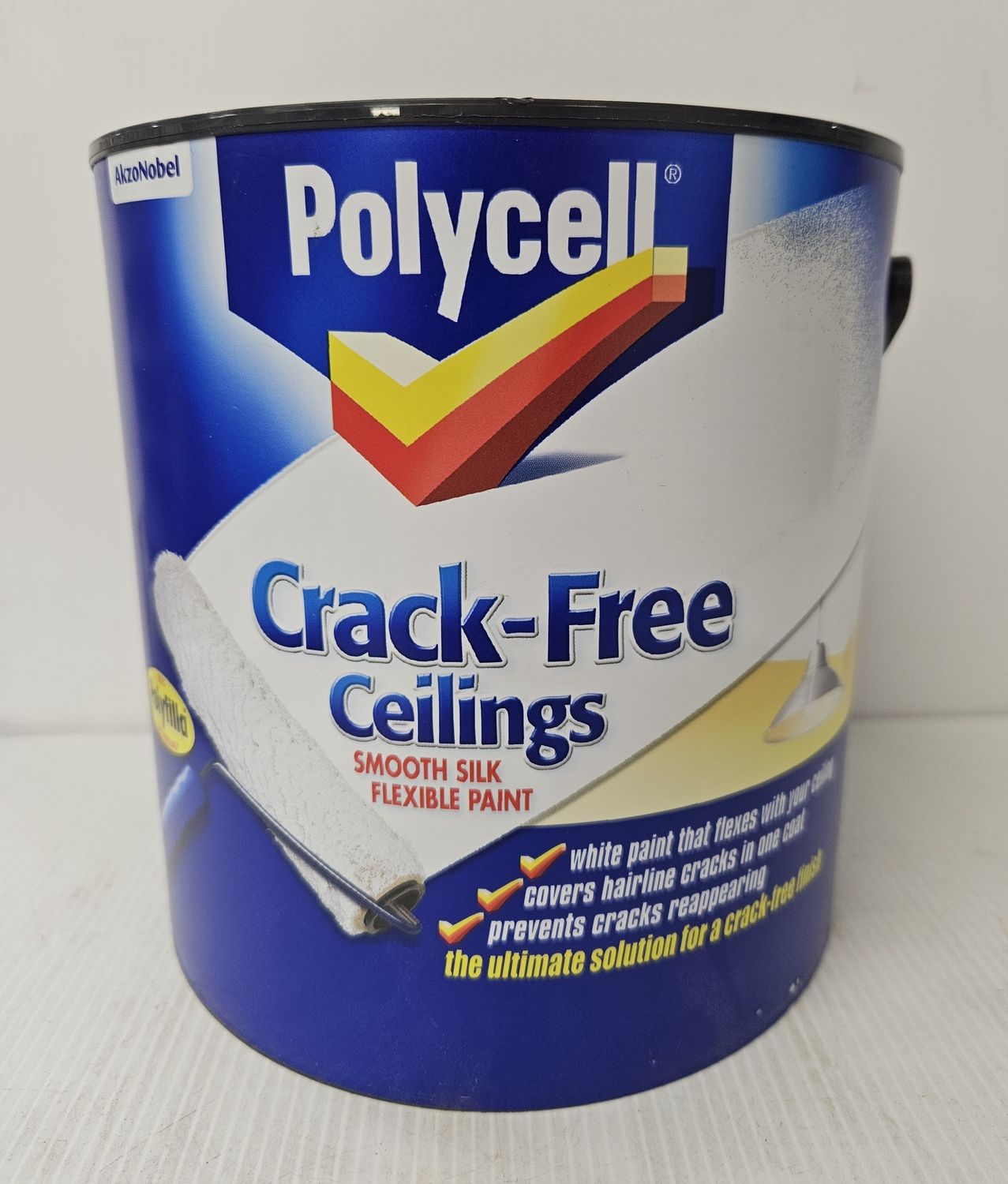 POLYCELL CRACK FREE CEILINGS SILK 2.5L