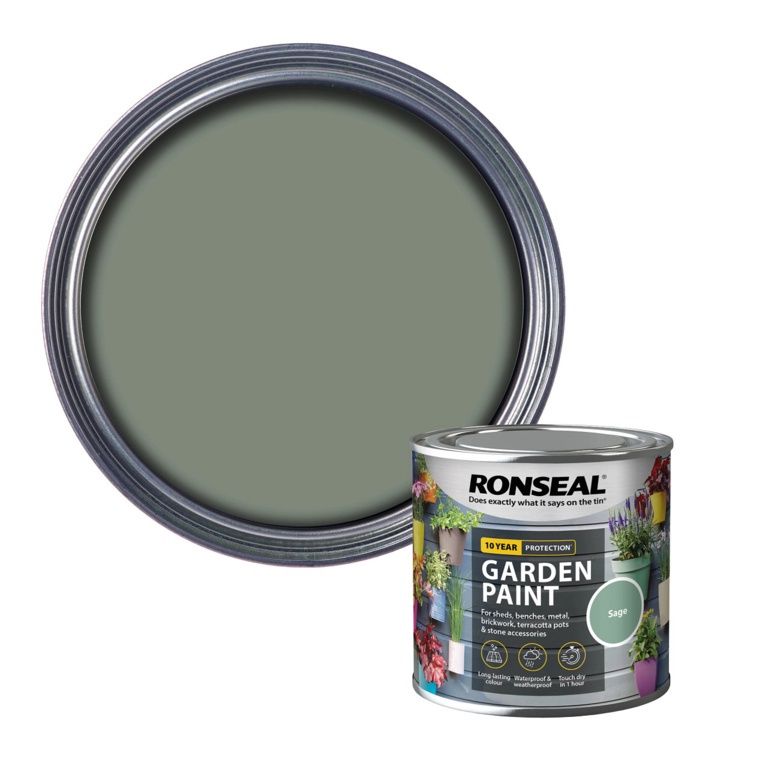 RONSEAL GARDEN PAINT SAGE 250ML