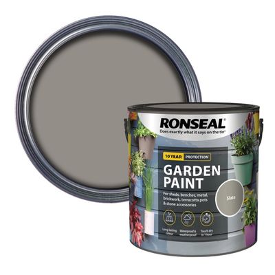 RONSEAL GARDEN PAINT SLATE 2.5L