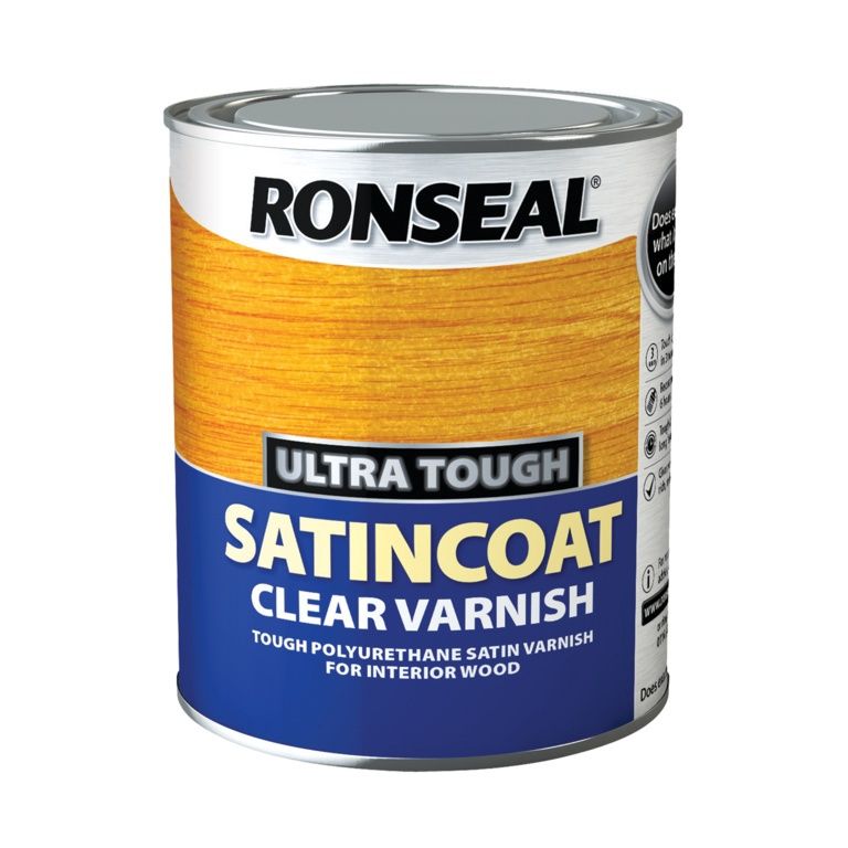 RONSEAL U/T VARNISH SATIN 750ML
