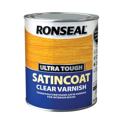RONSEAL U/T VARNISH SATIN 750ML