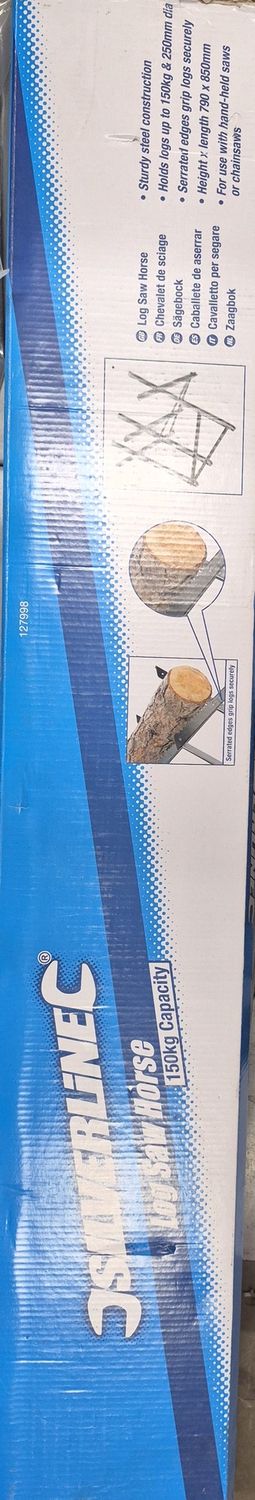 SILVERLINE LOG SAW HORSE 150KG CAPACITY