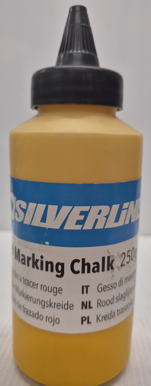 Silverline Red Marking Chalk 250g