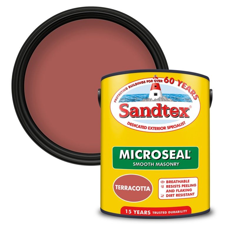 SANDTEX SMOOTH MASONRY TERRACOTTA 5L