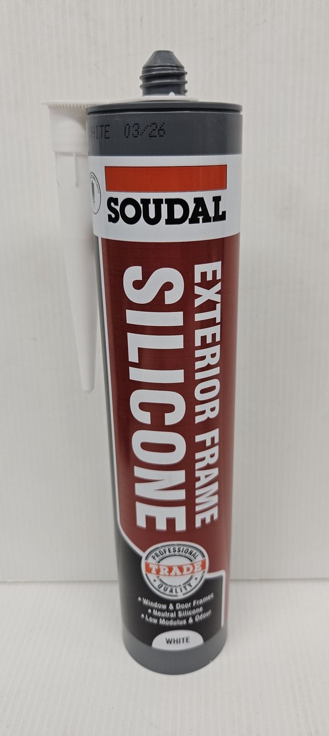 SOUDAL EXT FRAME SILICONE WHITE