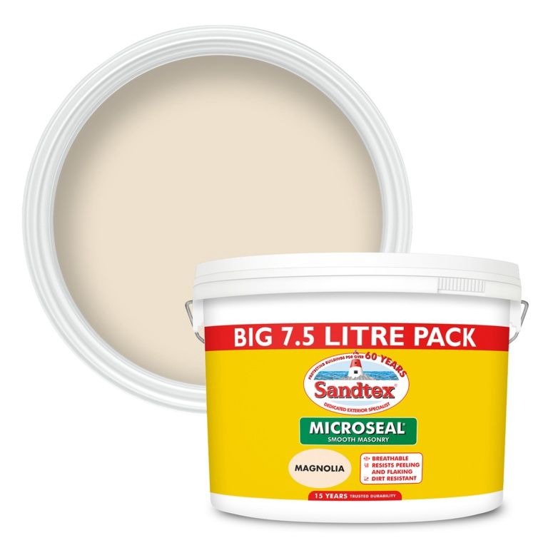 SANDTEX SMOOTH MASONRY MAGNOLIA 7.5L