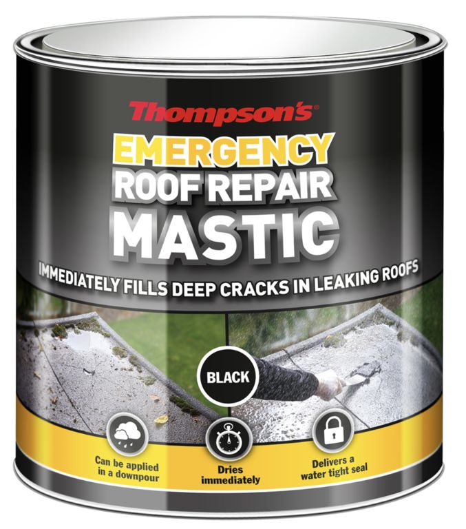 Emergency Roof Repair Mastic Black 750ml