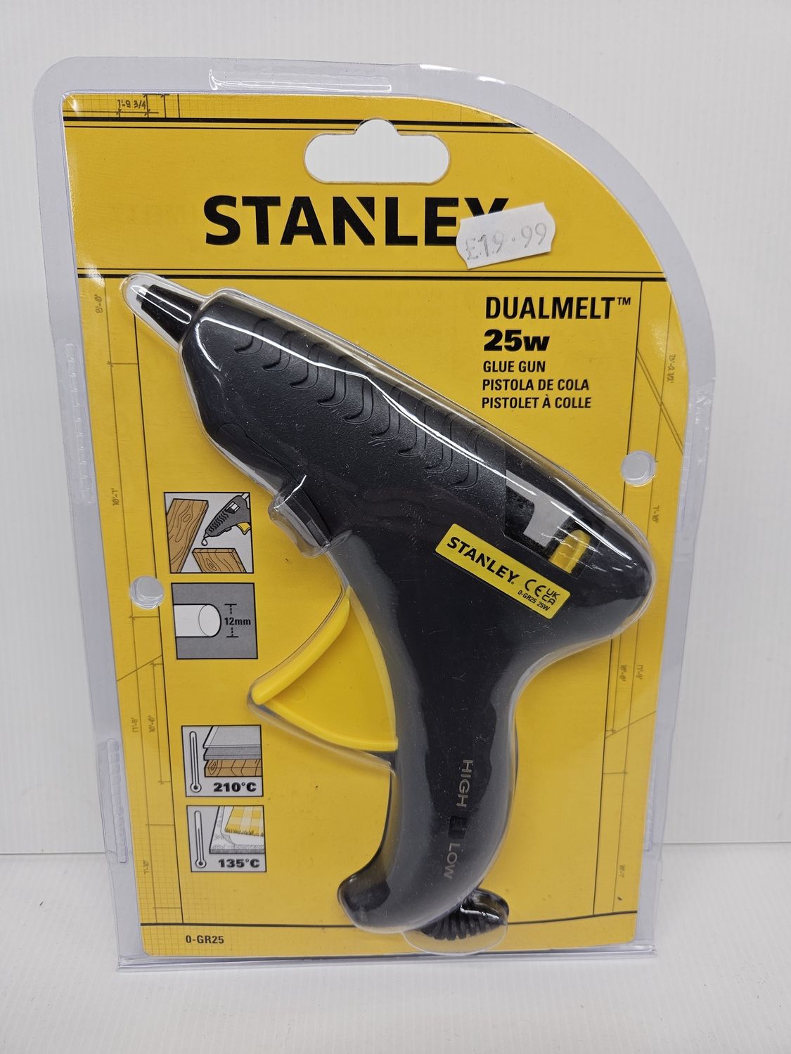 STANLEY HEAVY DUTY GLUE GUN 0-GR25