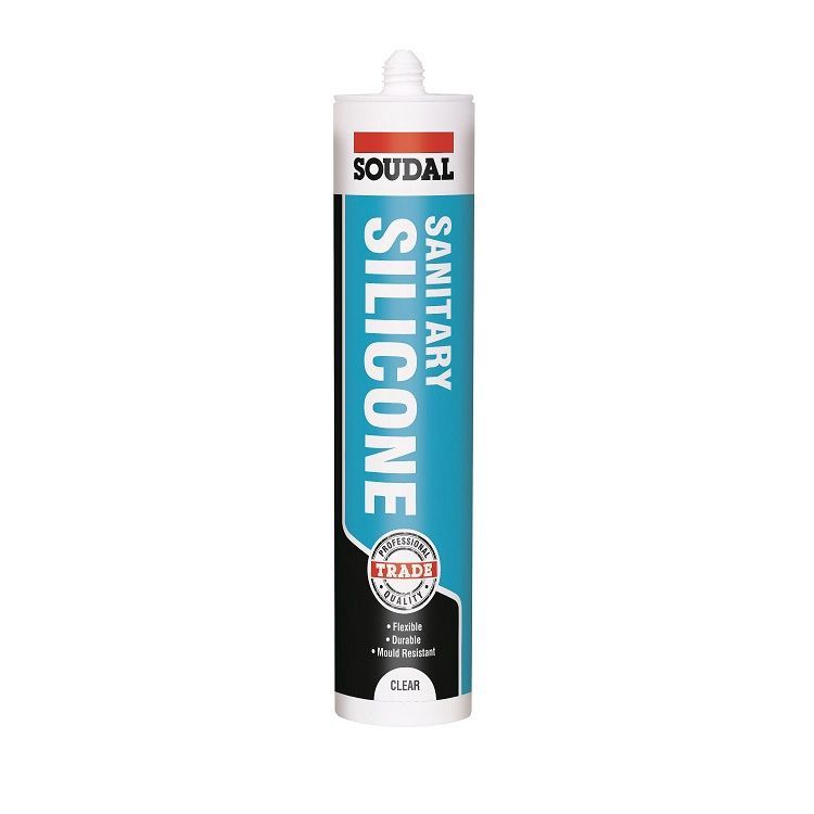 SOUDAL SANITARY SILICONE CLEAR