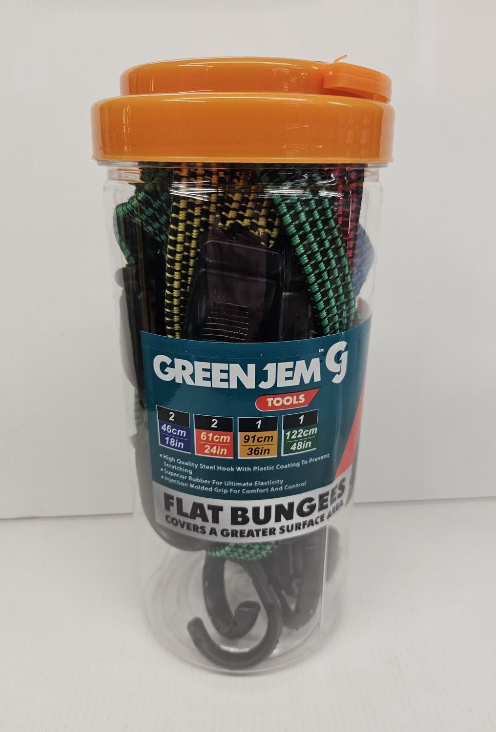 SNAP HOOK FLAT BUNGEES