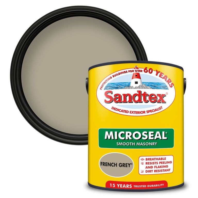 SANDTEX SMOOTH MASONRY FRENCH GREY 5L