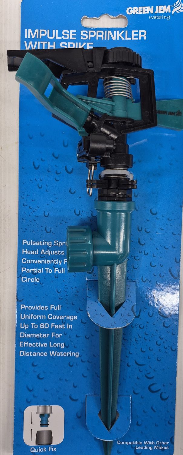 SPIKED IMPULSE SPRINKLER