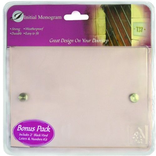 TC30 Glass Effect Rectangle Plaque