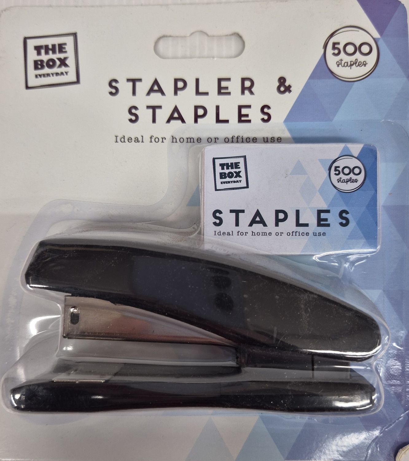 THE BOX STAPLER+STAPLES 500'S