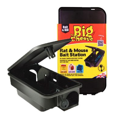BIG CHEESE RAT &amp; MOUSE BAIT STATION STV179