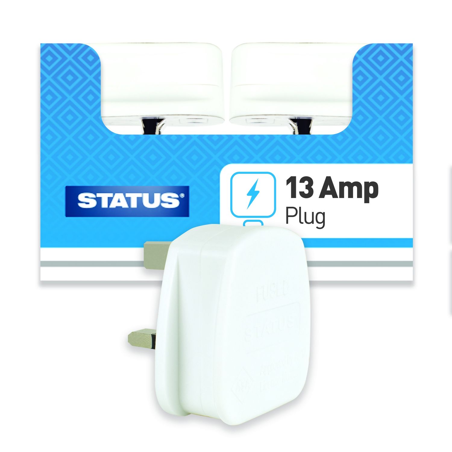 STATUS 13AMP FUSED PLUG
