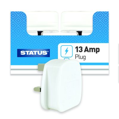 STATUS 13AMP FUSED PLUG