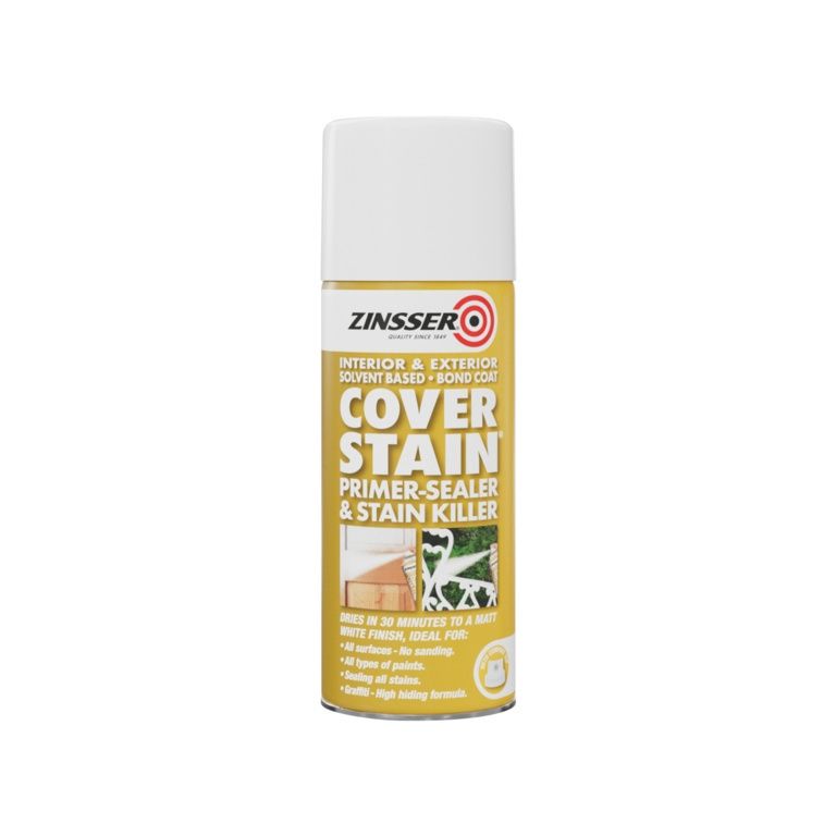 ZINSSER COVER STAIN SPRAY 400ml
