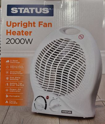 UPRIGHT FAN HEATER 2000W